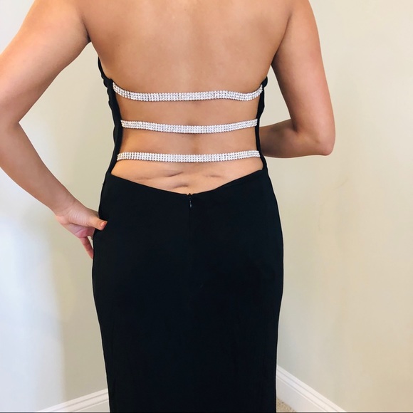 Black & Diamond Formal Dress - Picture 4 of 8